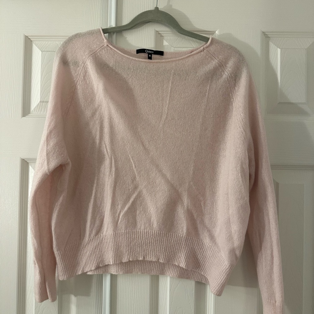 Quince Cashmere Boatneck Sweater
